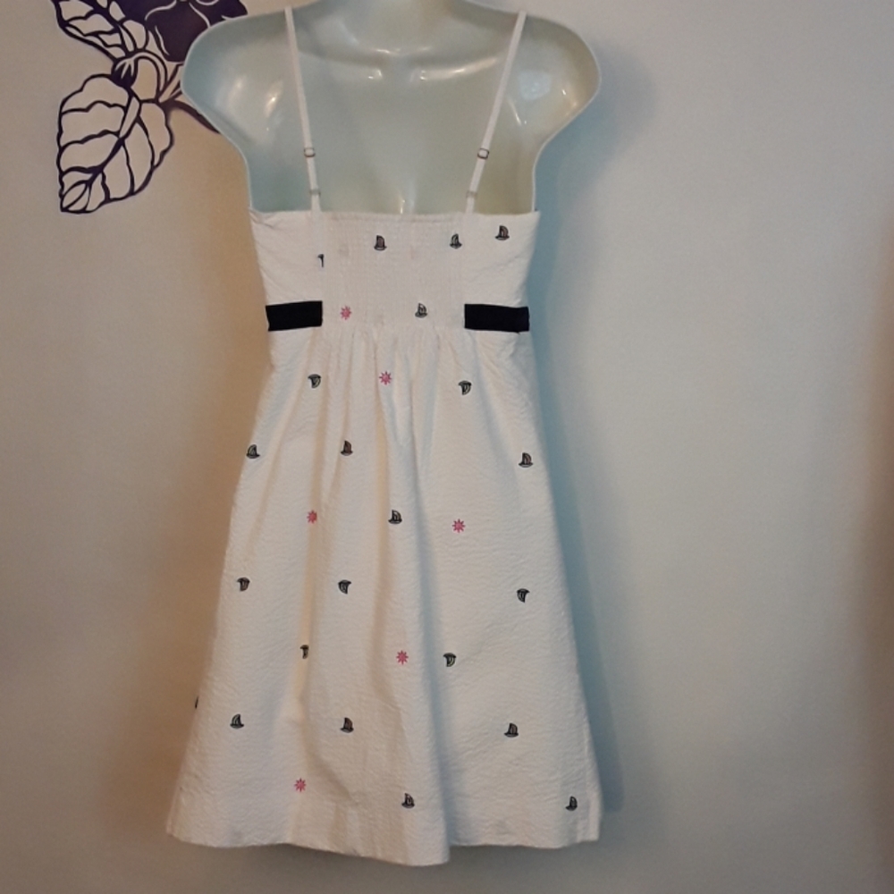 Lilly Pulitzer sundress nautical print Rilee(0162) - Picture 4 of 8